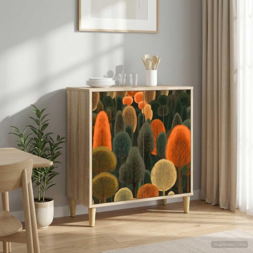 Sideboard ZAANDAM i sonoma-eg 69 x 33 x 75 cm
