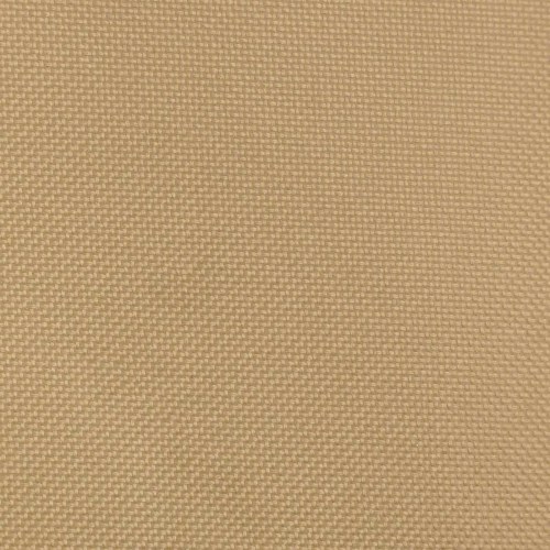 Sammenklappelig solstol beige med justerbart ryglæn