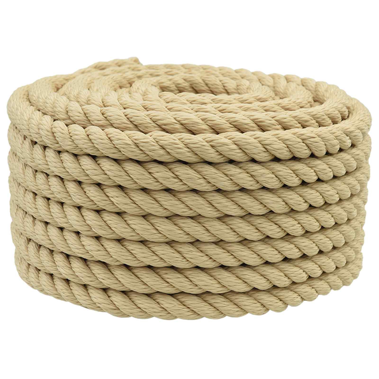 Bådsnor 2 mm 50 m naturfarvet polypropylenreb