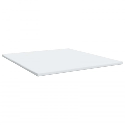 Ottoman seng med madras og LED gråbrun 180 x 200 cm stof