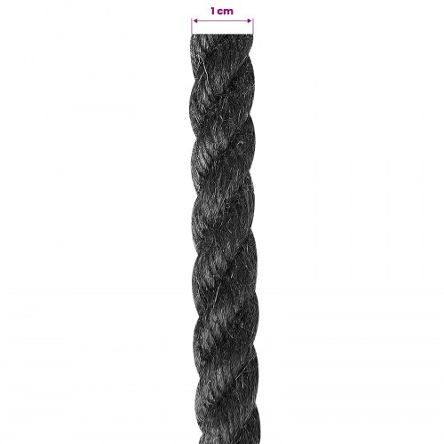 Jutereb 10 mm - sort