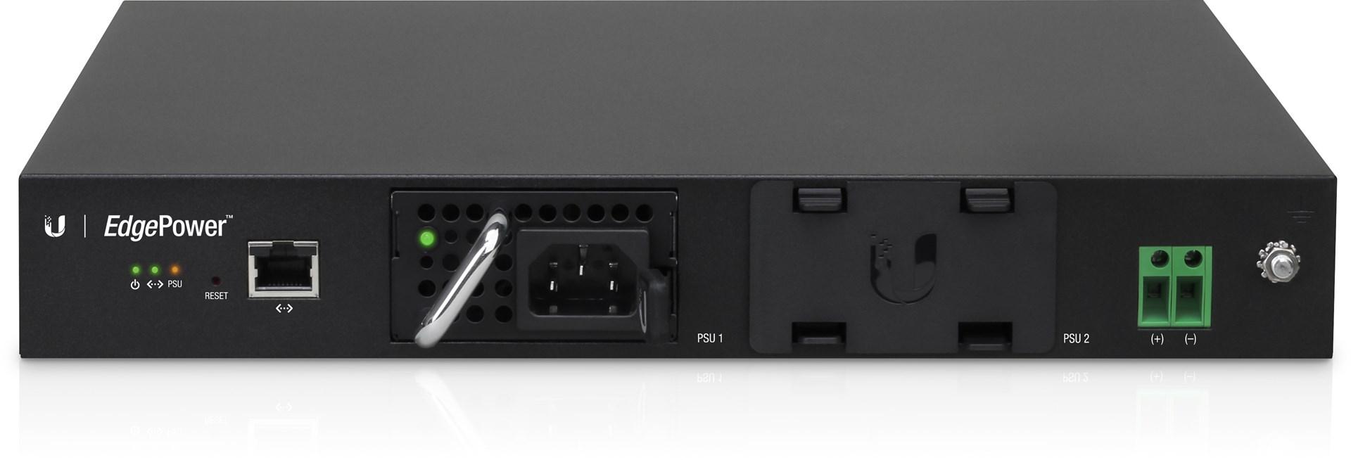 Ubiquiti Networks EdgePoint EP-54V-150W - Strømforsyning (stativ-monterbar / ekstern) - AC 100-240 V - 150 Watt - Ethernet 10/100 - 1U - 19