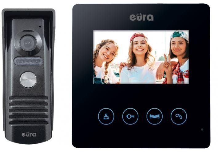 Eura VDP-52A3 Atira dørtelefon med video - sort