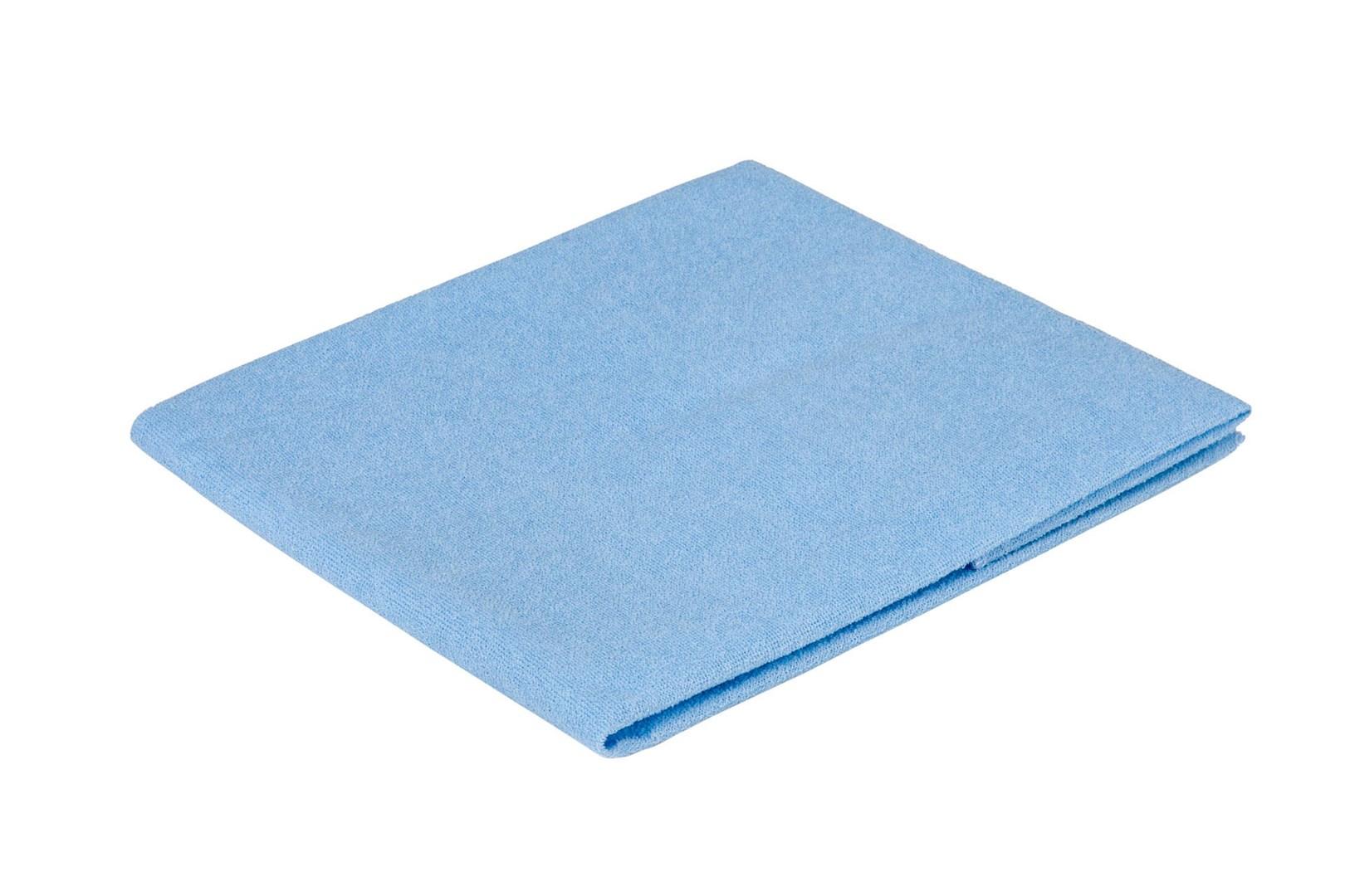 REHA FUND hygienisk underlag til hjemmepleje 3046-5/N med elastikstropper 90 x 200 cm, blå