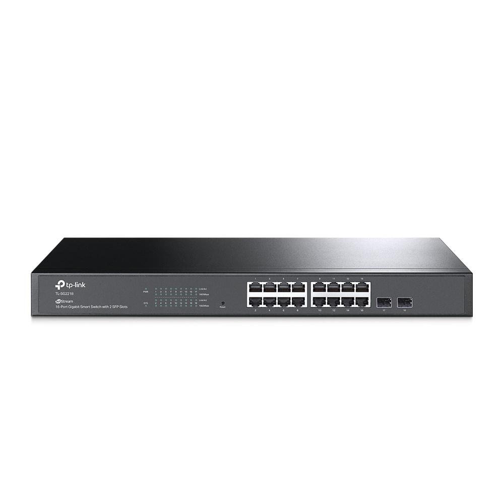 TP-Link Omada 16-port Gigabit smart switch med 2 SFP-slots