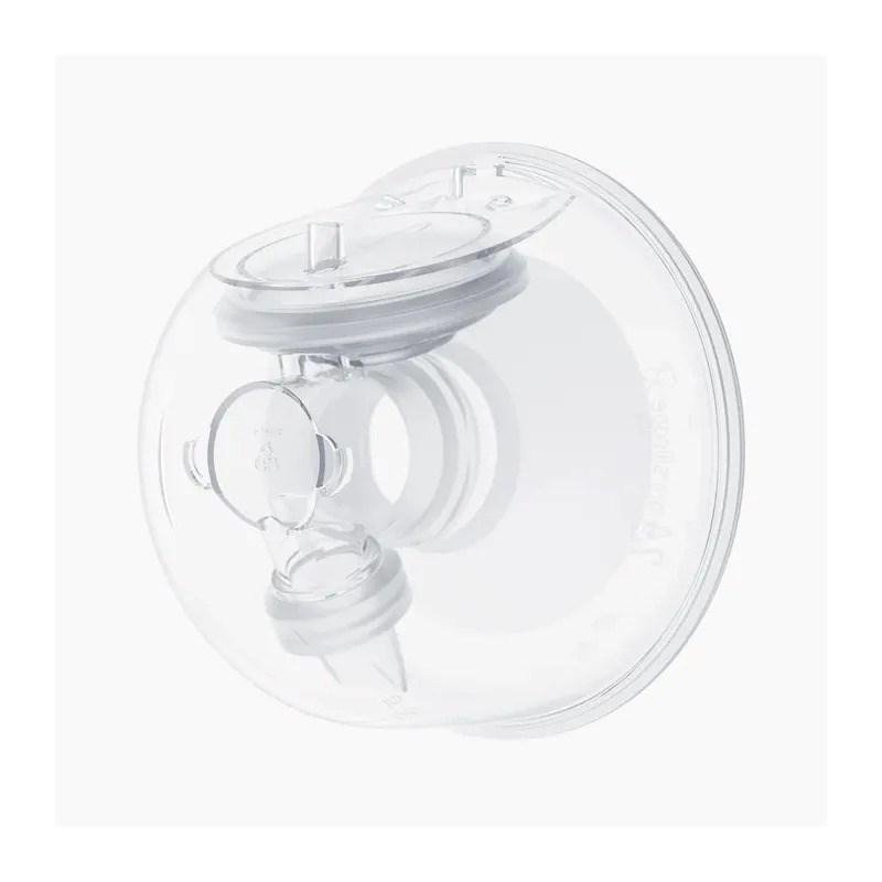 Momcozy mælkebeholder sæt med enkelt forsegling og 24 mm brysttragt til S9 Pro/S12 Pro