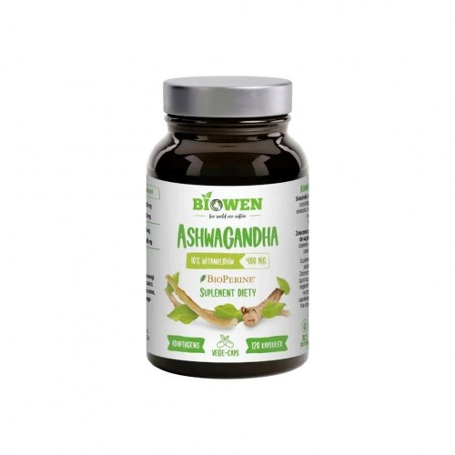 Kosttilskud Biowen Ashwagandha - 120 kapsler