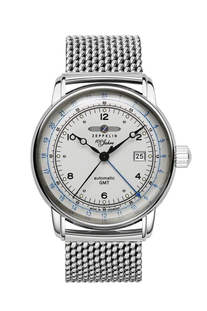 Zeppelin 100 Jahre 8666M1 42 mm automatisk GMT armbåndsur