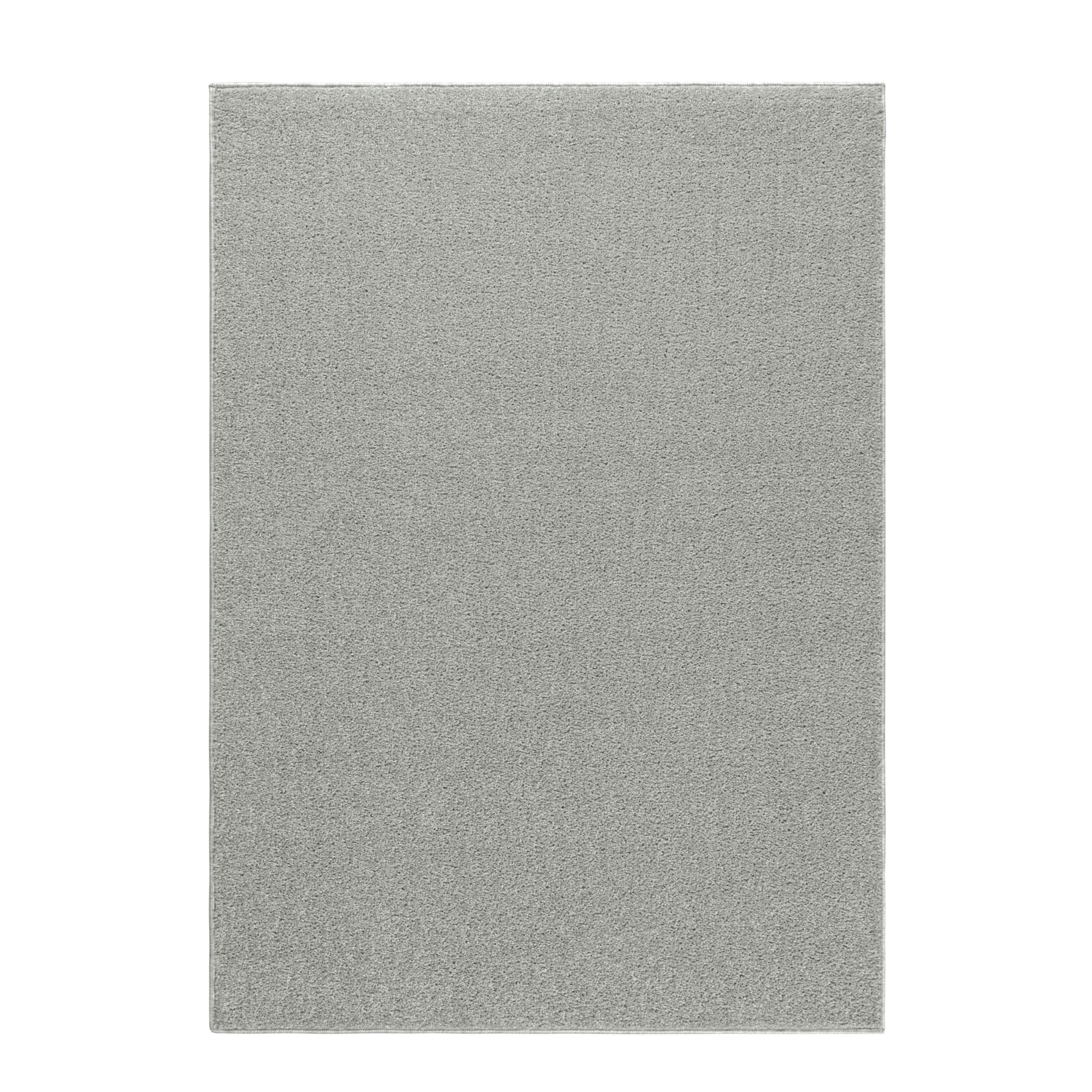 Ata Kortluvet Tæppeløber Ensfarvet - Creme - 80x150 (Løber)