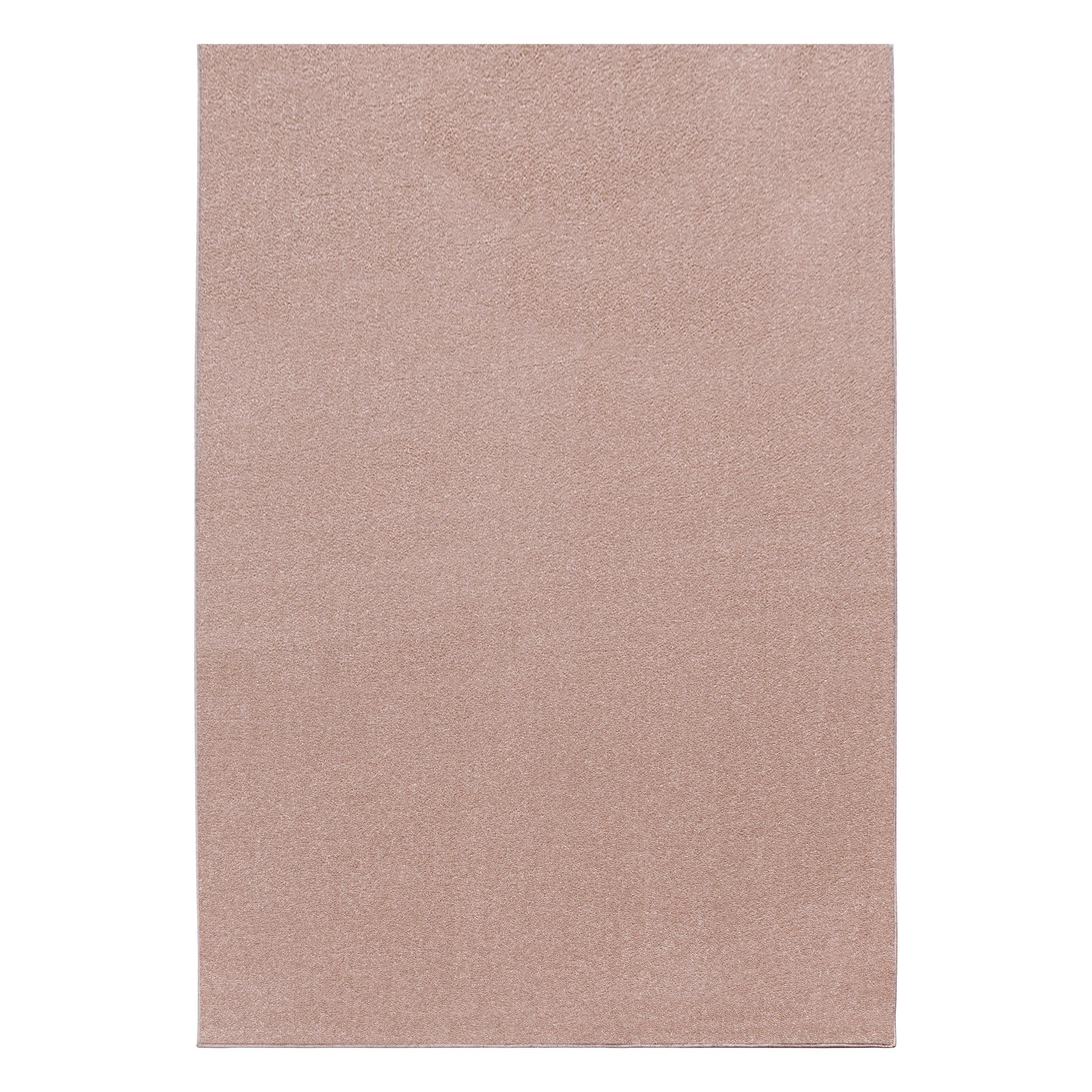 ATA Unicolor rosa kortluvet gulvtæppe, rektangulært, 160 x 230 / 200 x 290 cm - 200 x 290 cm
