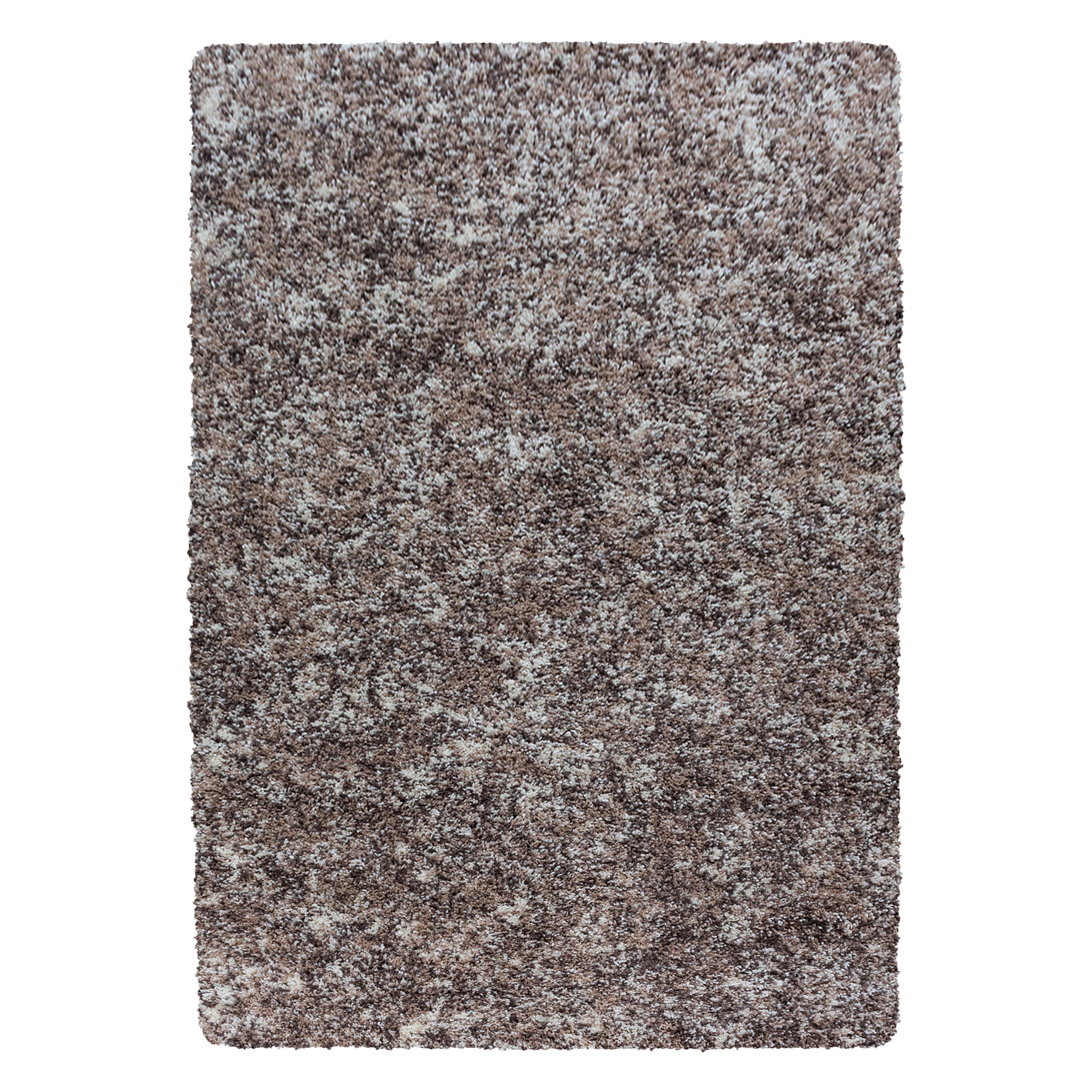 Enjoy Shaggy Tæppeløber Plettet - Beige - 60x110 (Løber)