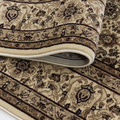 KASHMIR orientalsk tæppe løber 80 x 150 cm - beige