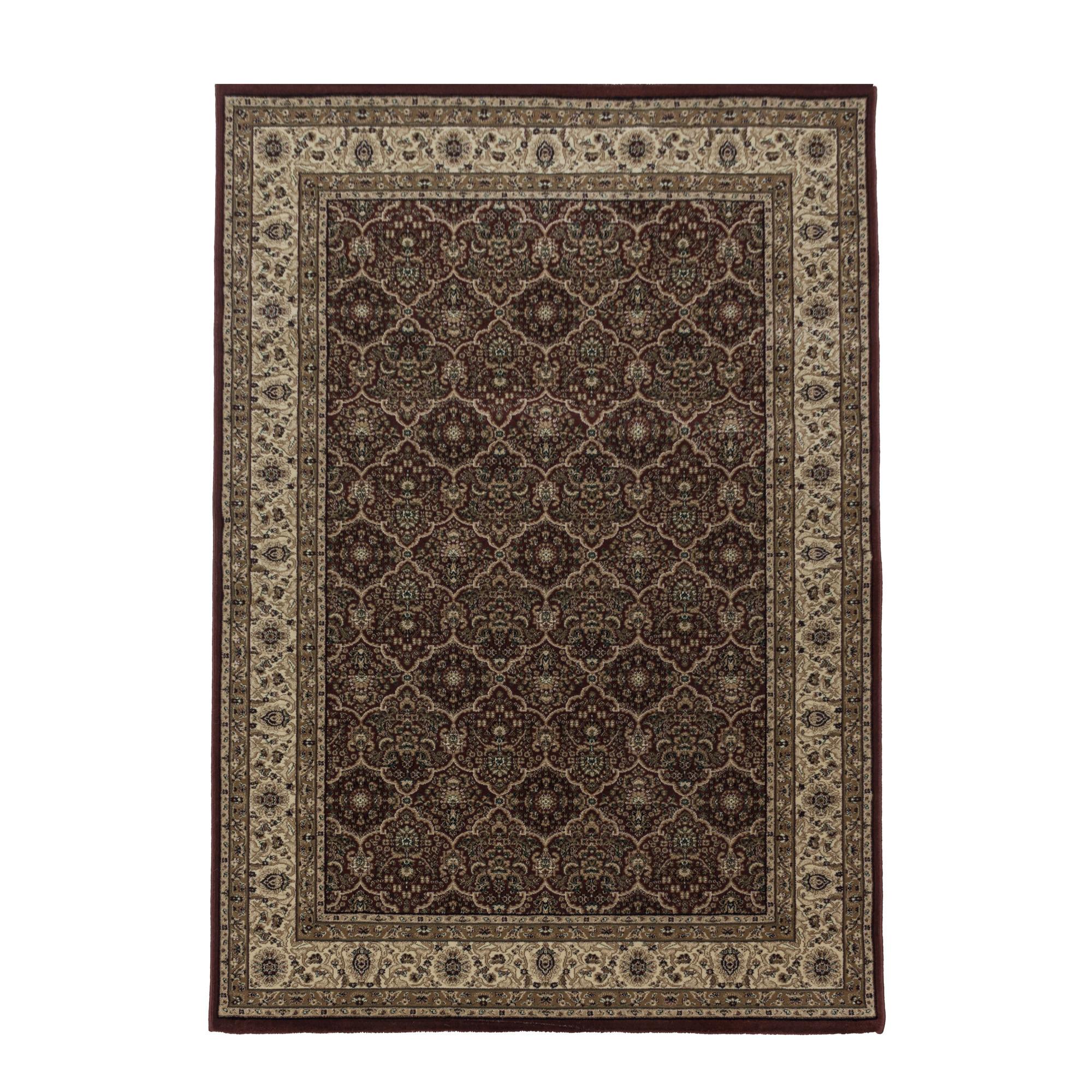KASHMIR orientalsk tæppe rektangel rød - 160 x 230 cm