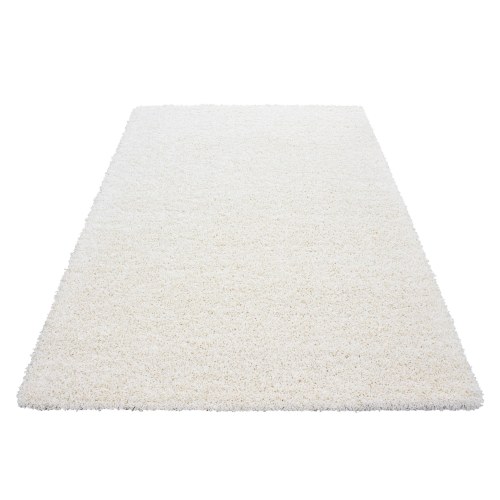 Shaggy løber LIFE Unicolor - creme