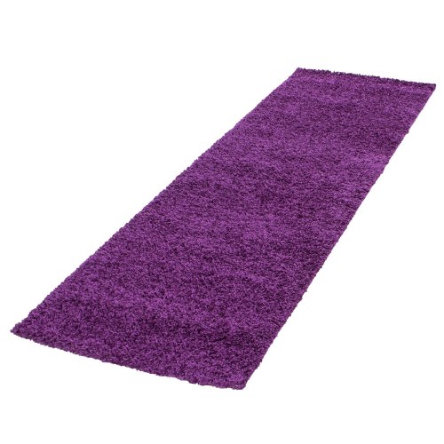Shaggy løber LIFE Unicolor - VIOLET