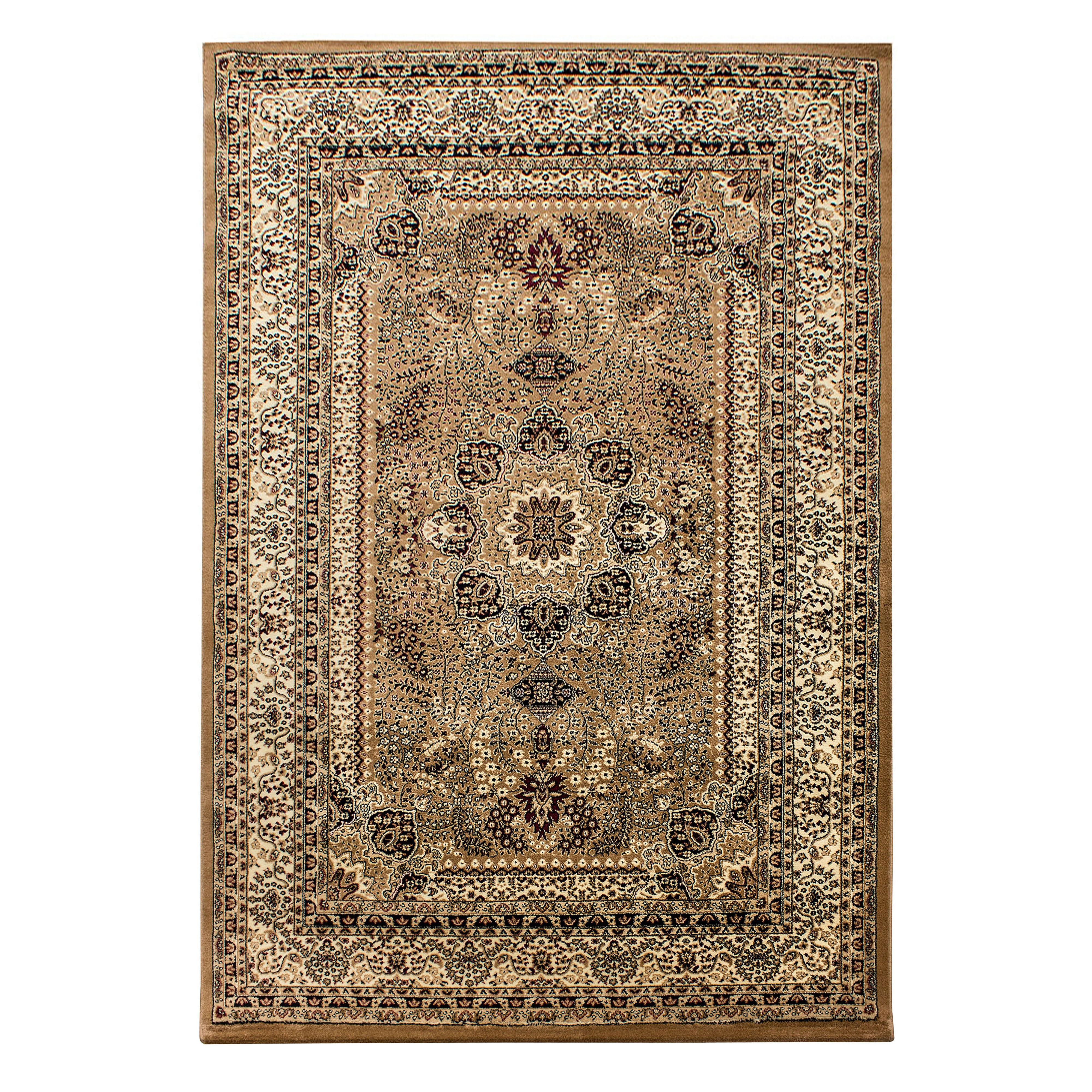 MARRAKESH orientalsk gulvtæppe rektangel beige - 300 x 400 cm