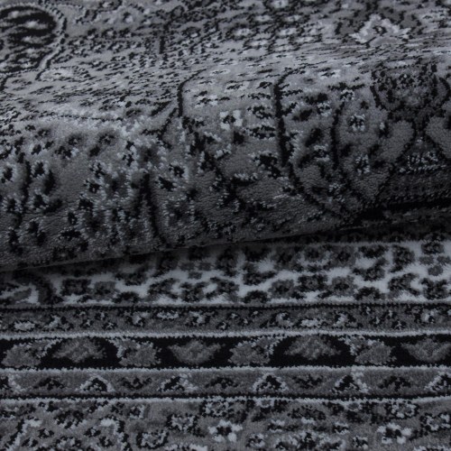 MARRAKESH orientalsk løber tæppe 80 x 150 cm - grå