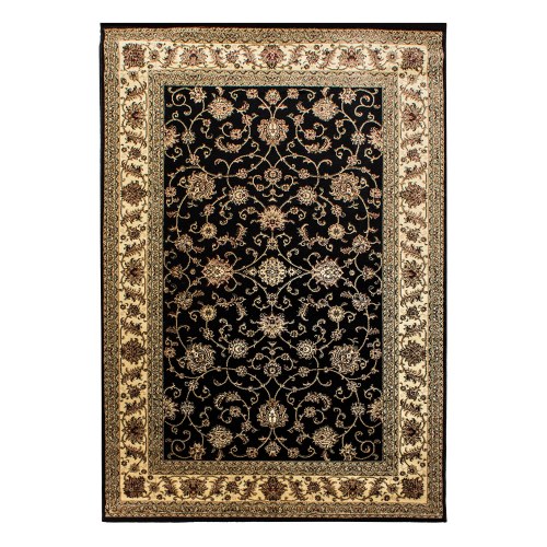 MARRAKESH sort orientalsk løber 80 x 150 cm