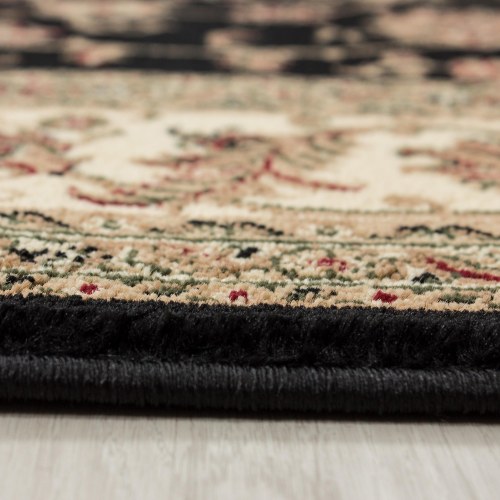 MARRAKESH sort orientalsk løber 80 x 150 cm
