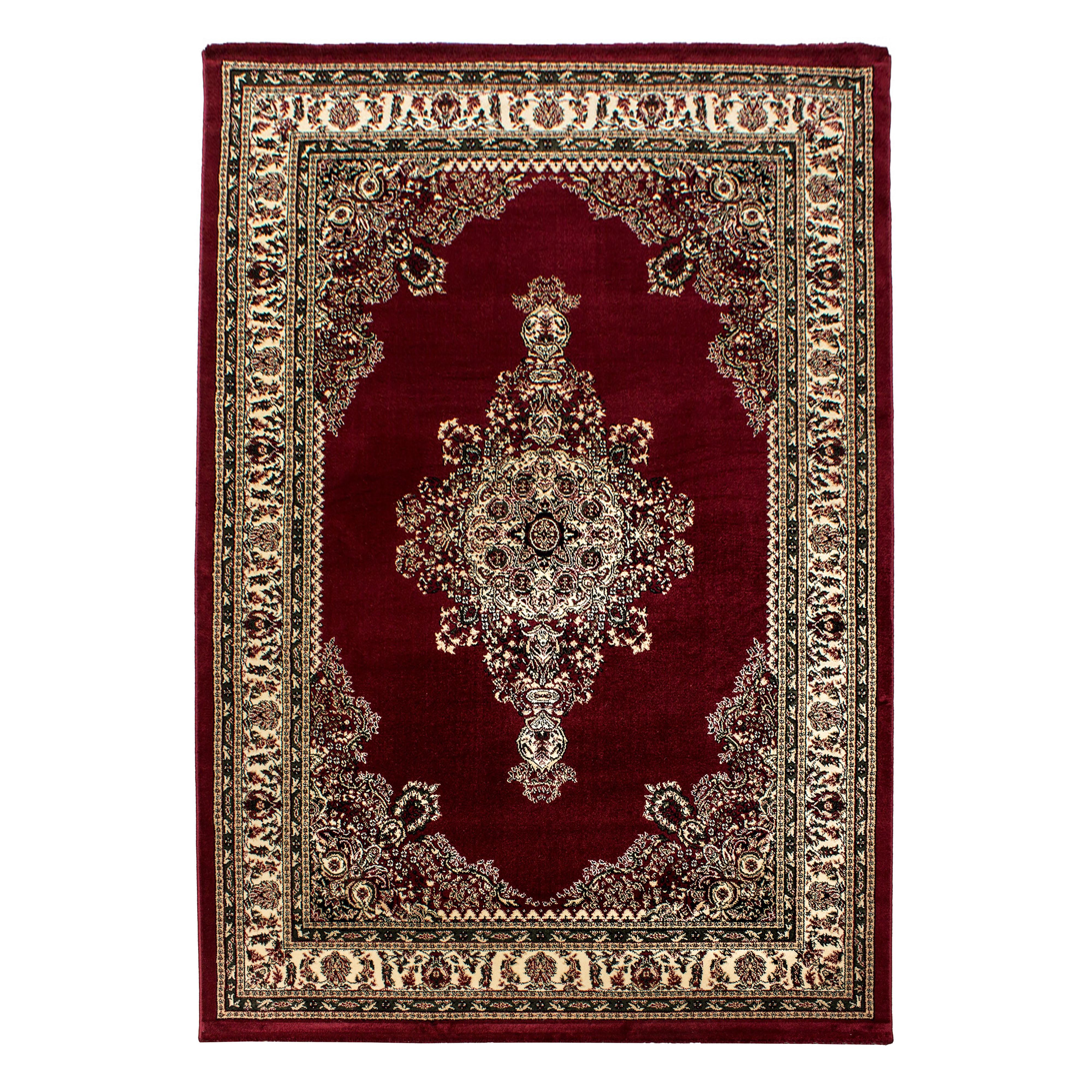 MARRAKESH orientalsk gulvtæppe rektangel - rød - 300 x 400 cm