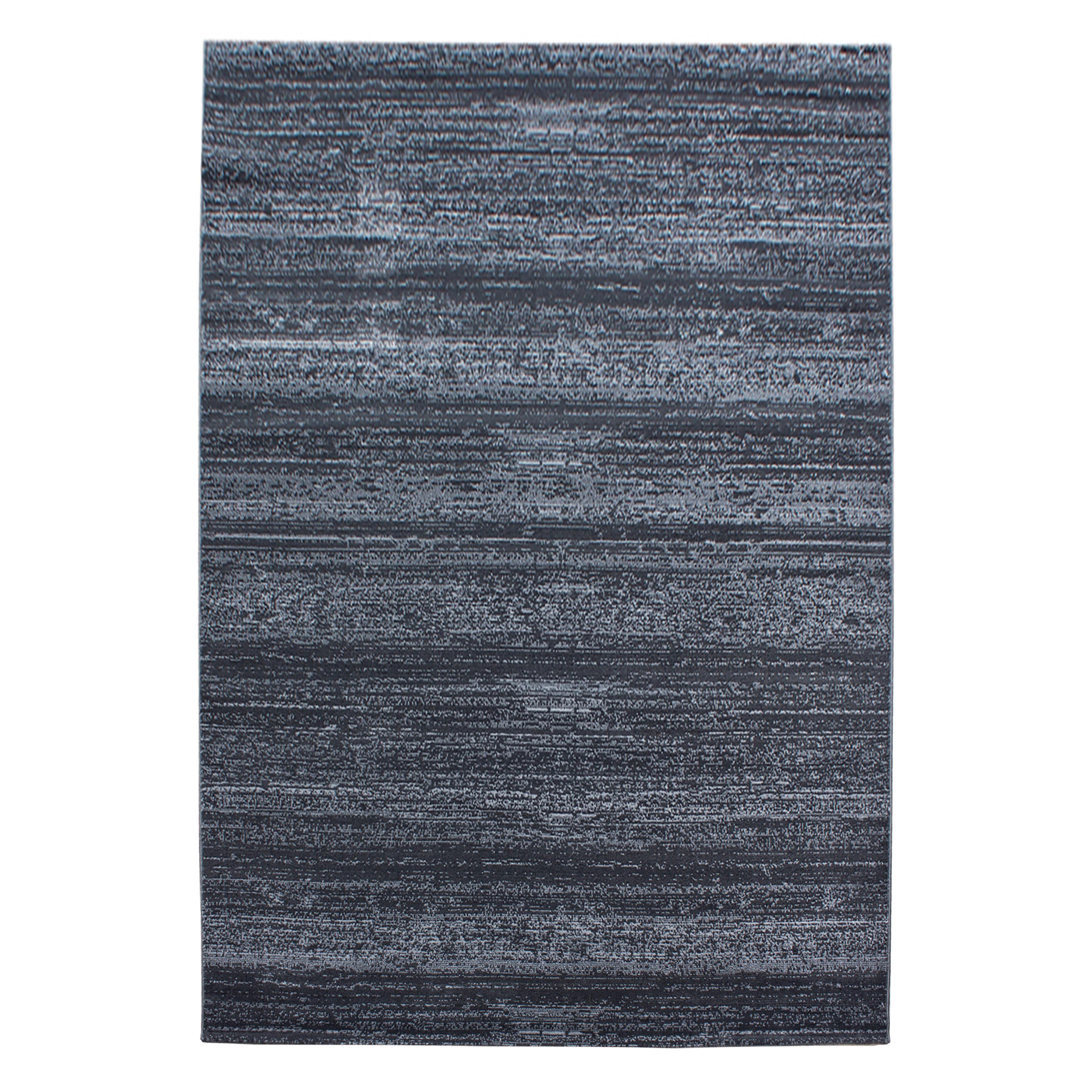 PLUS Unicolor grå kortluvet gulvtæppe rektangel - 200 x 290 cm