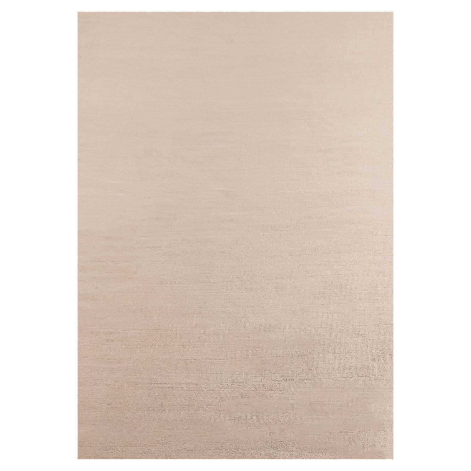 SKY ensfarvet beige kortluvet gulvtæppe - rektangel - 200 x 290 cm