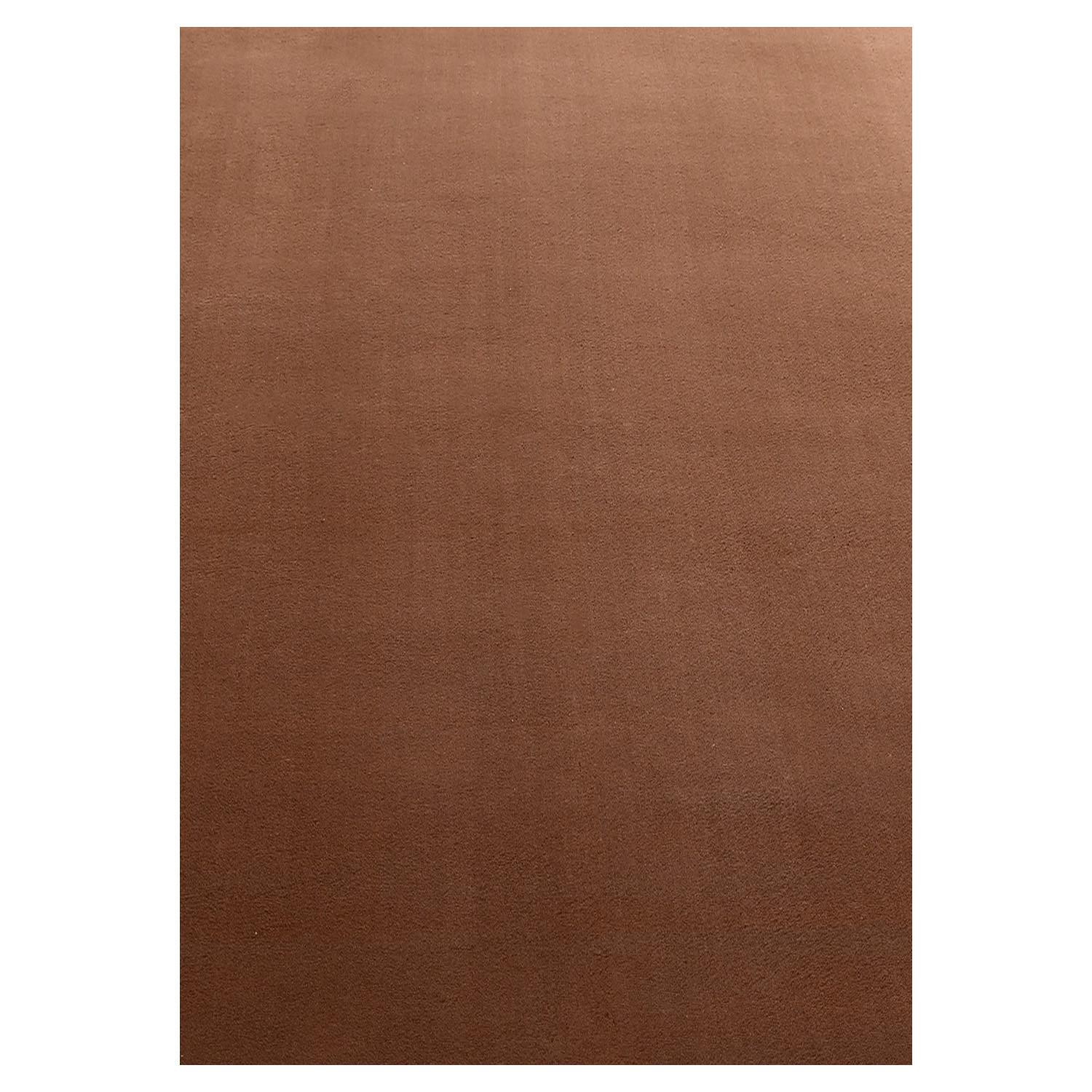 Sky Kortluvet Tæppeløber Ensfarvet - Brun - 80x150 (Løber)