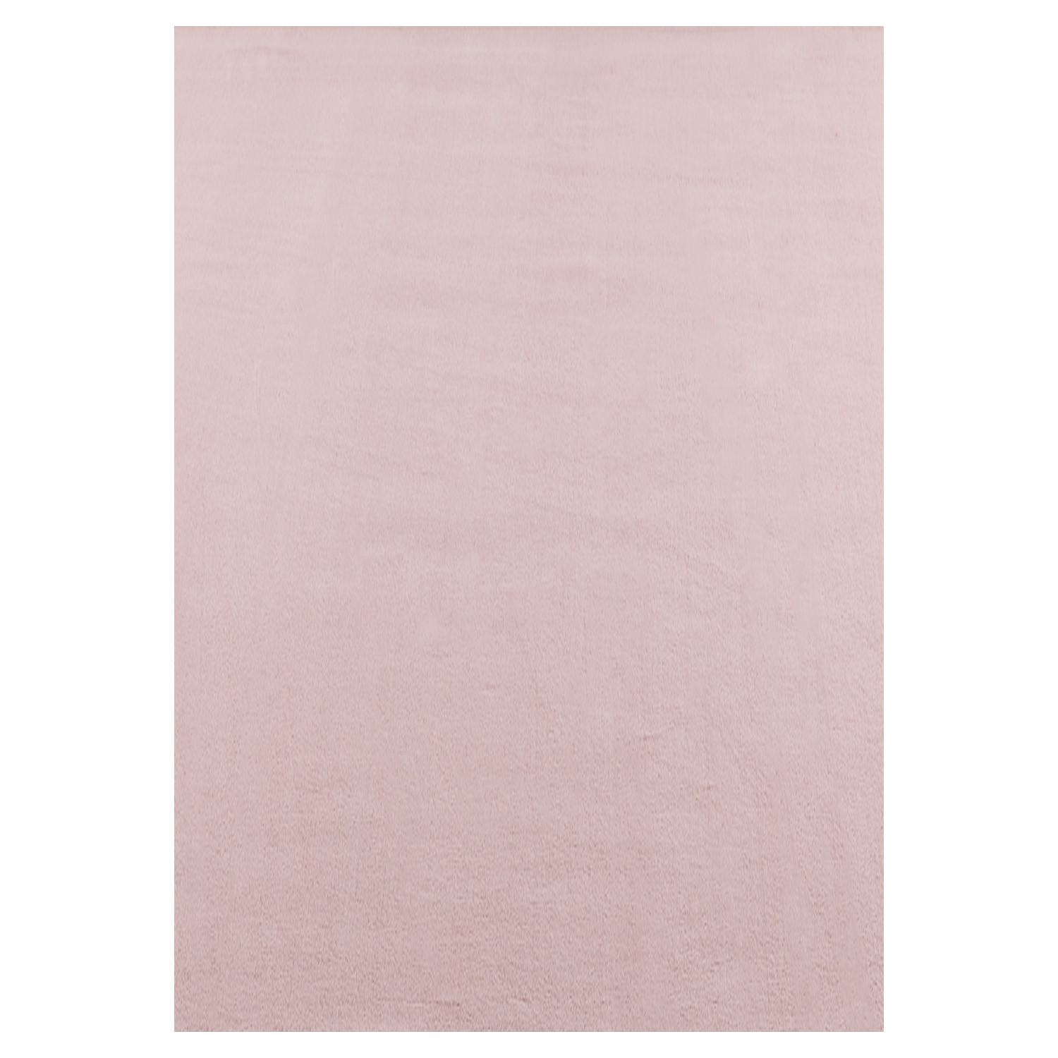Sky Kortluvet Tæppeløber Ensfarvet - Rosa - 80x150 (Løber)