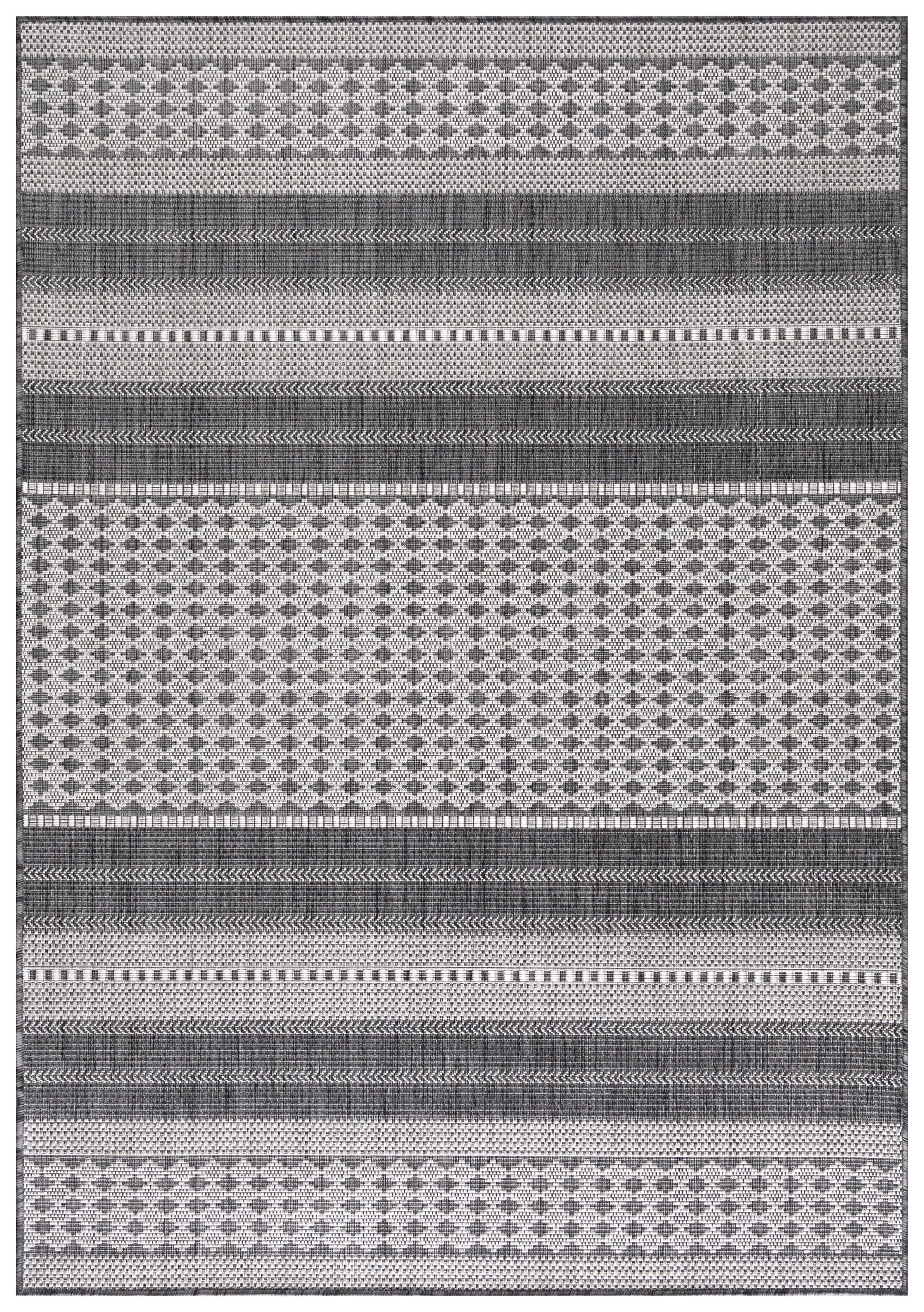 SUNNY Vintage udendørs tæppe rektangel 120 x 170 cm - beige - 120 x 170 cm