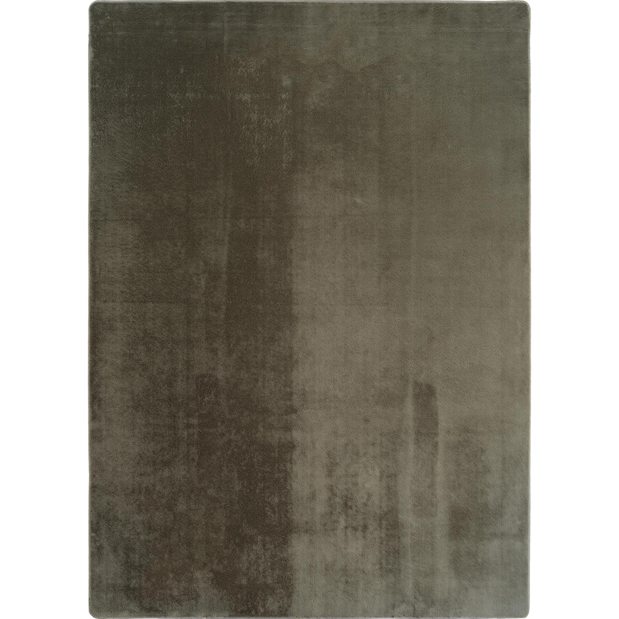 JOY ensfarvet grønt løber tæppe - kortluvet - 60 x 100 cm