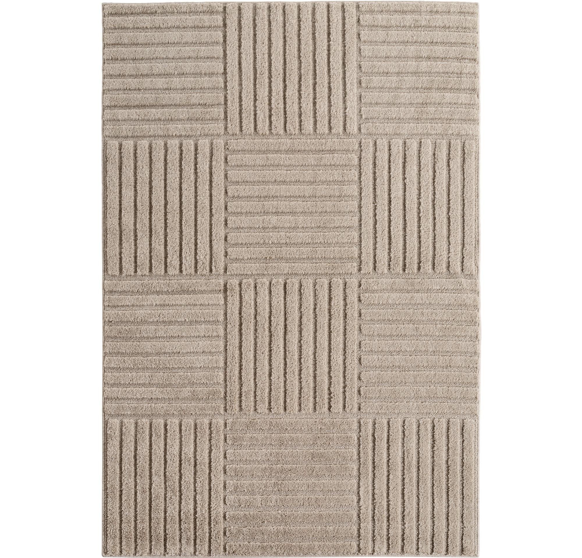 ART Skandinavisk Boho beige løber tæppe - 60 x 110 cm