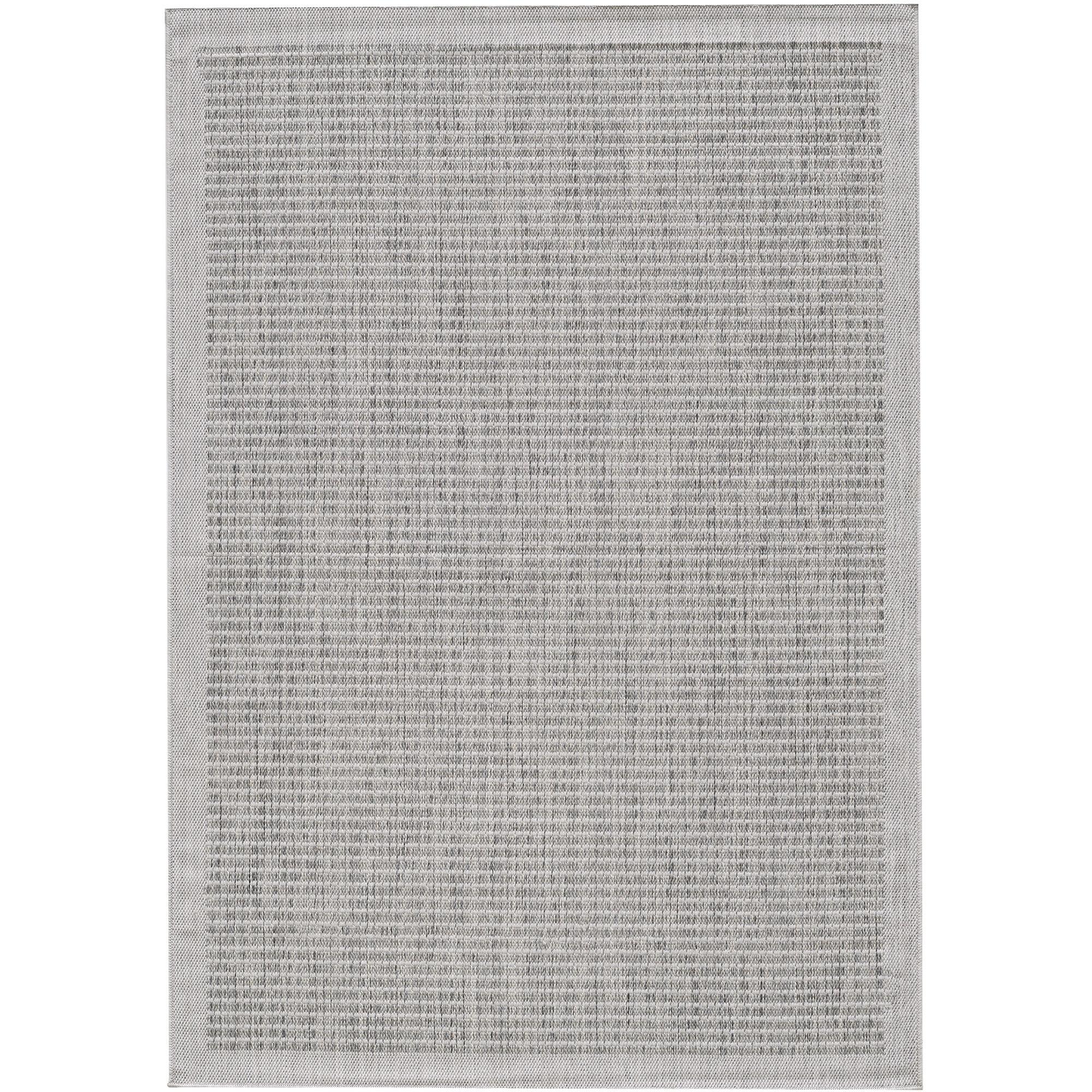 GIZA Unicolor grå udendørs tæppe rektangel - 200 x 290 cm