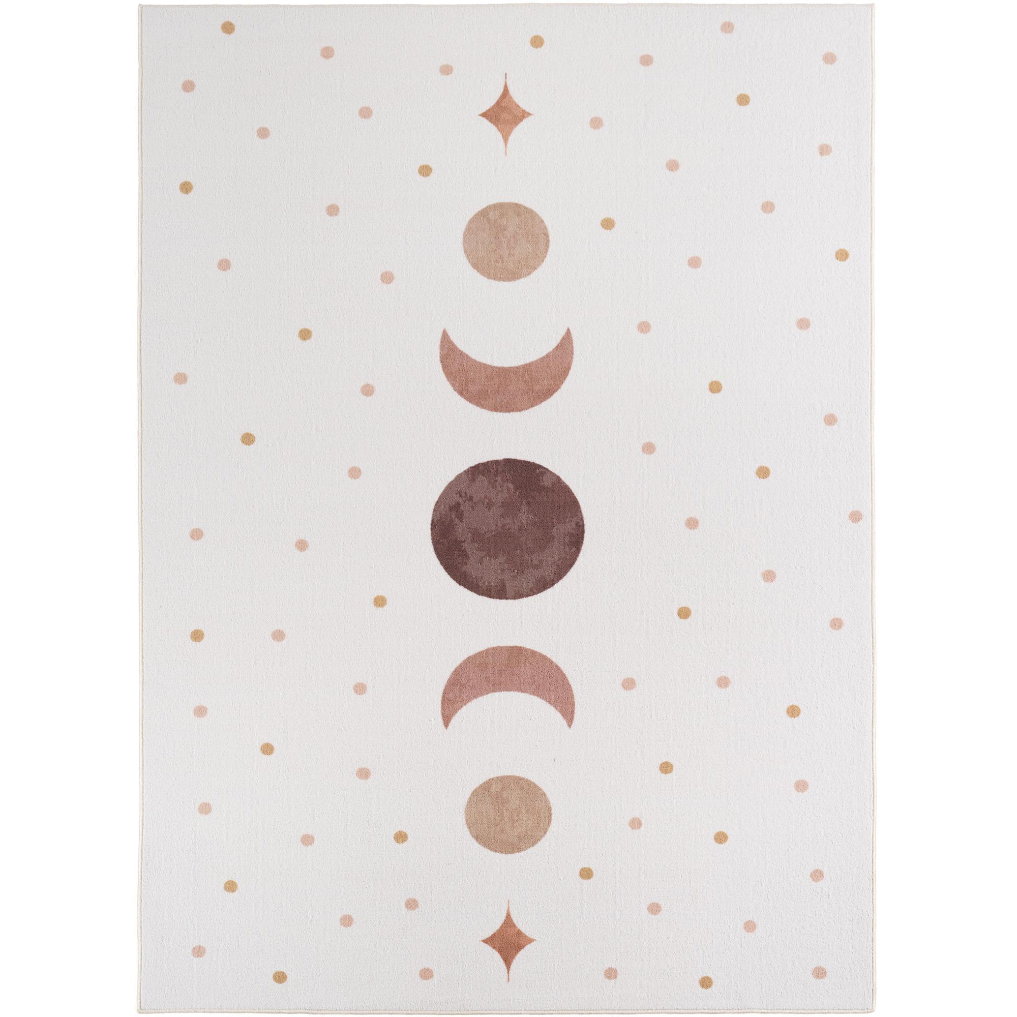 COCO creme rektangulært børnetæppe - 120 x 170 cm