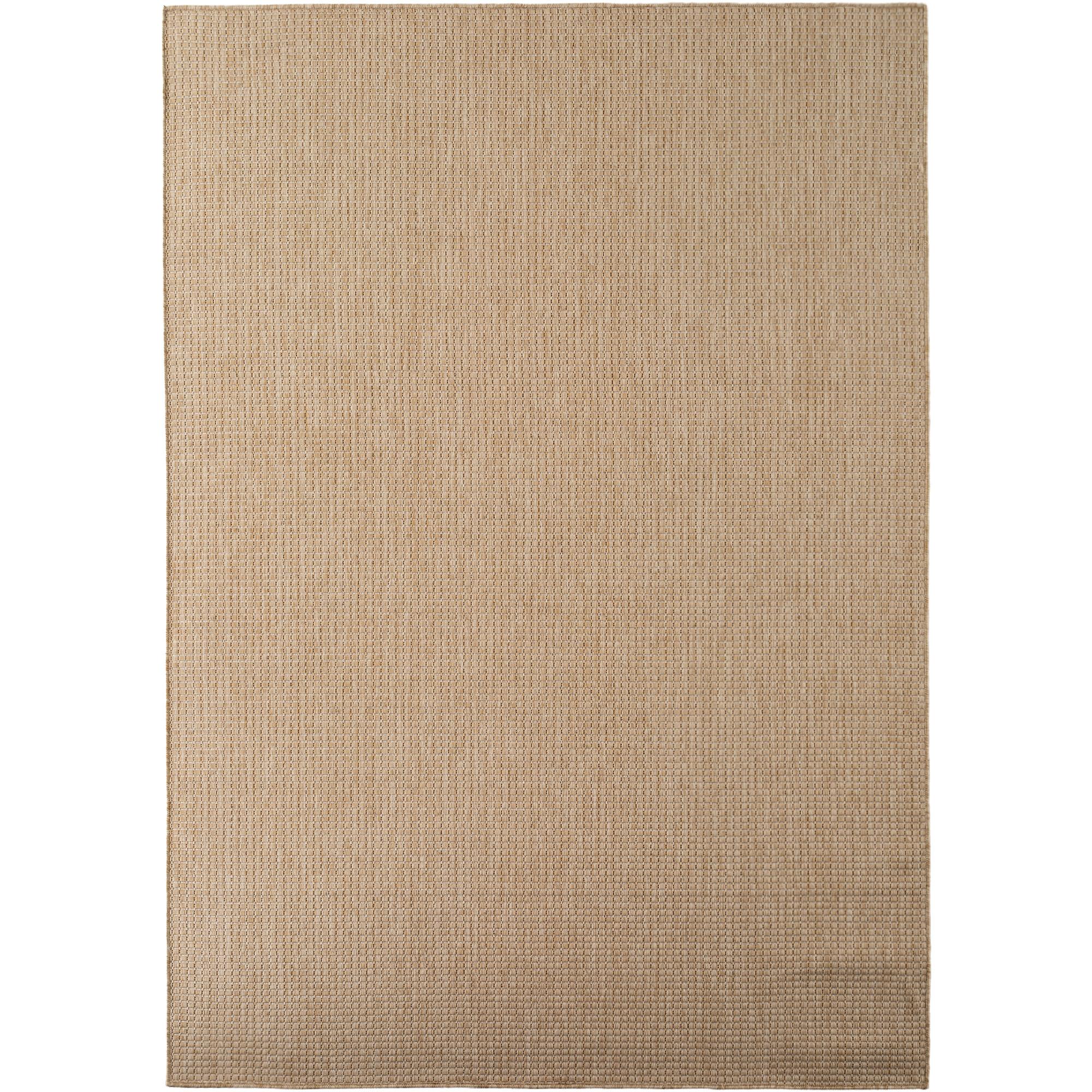 MIRA beige rektangulært indendørs- og udendørstæppe - 140 x 200 cm
