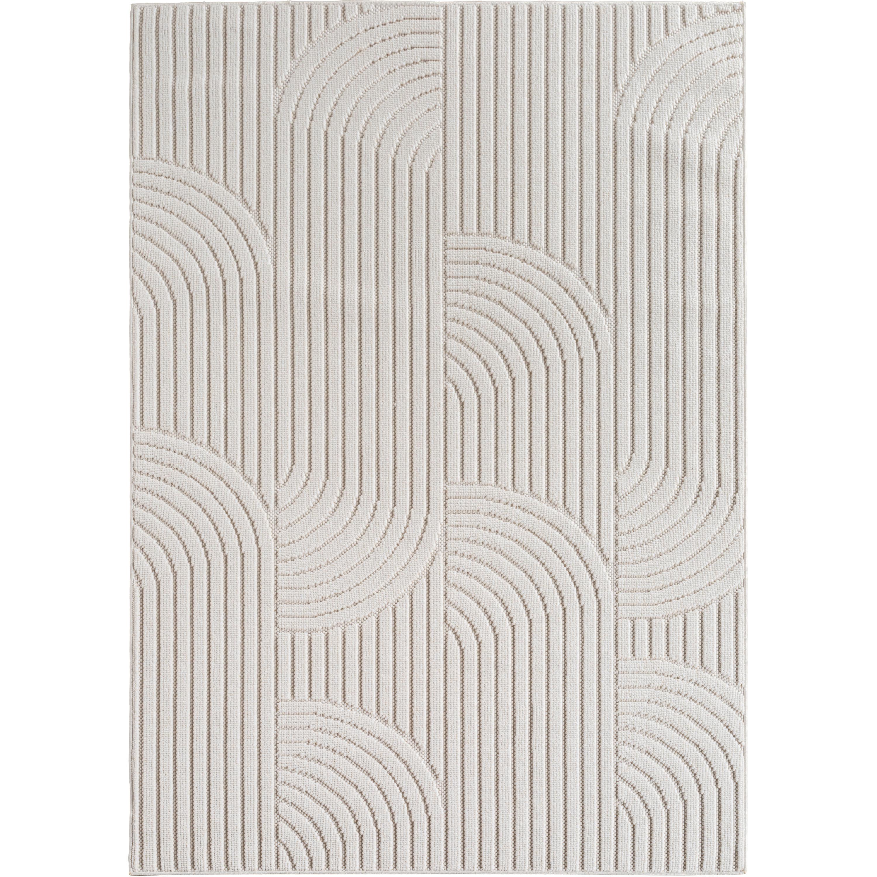 HELIX creme løber i kort luv - 60 x 110 cm