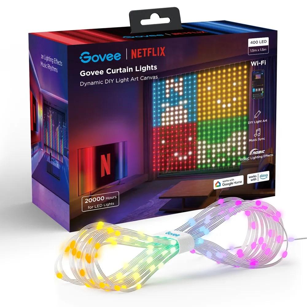 Govee H70BC smart lyskæde med Wi‑Fi og Bluetooth