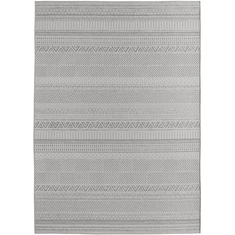 DESERT Ethno grå udendørs tæppe løber - 80 x 250 cm