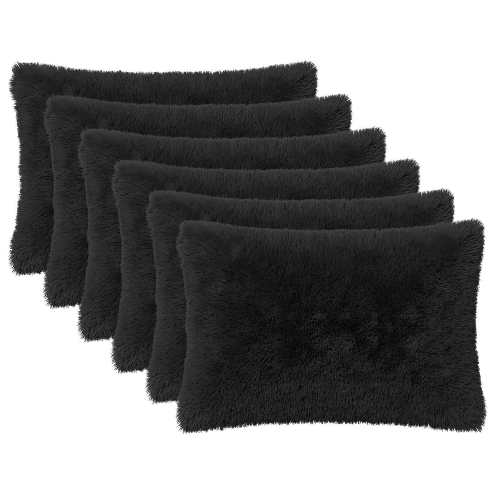 Pyntepuder HEERLEN 2 stk. 40 x 60 cm sort PV fleece