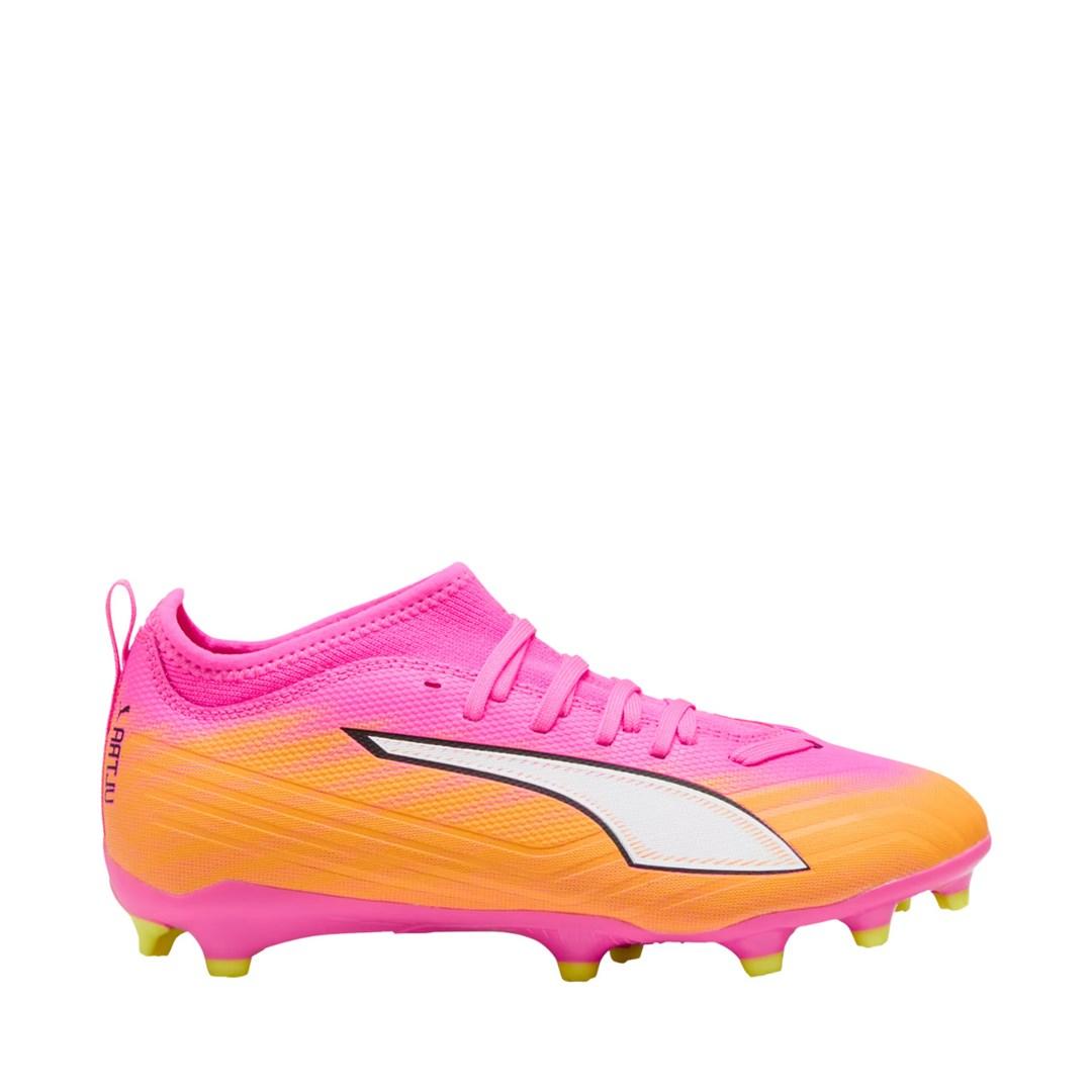 Puma Ultra 6 Match FG/AG fodboldstøvler til børn str. 36 - pink/orange