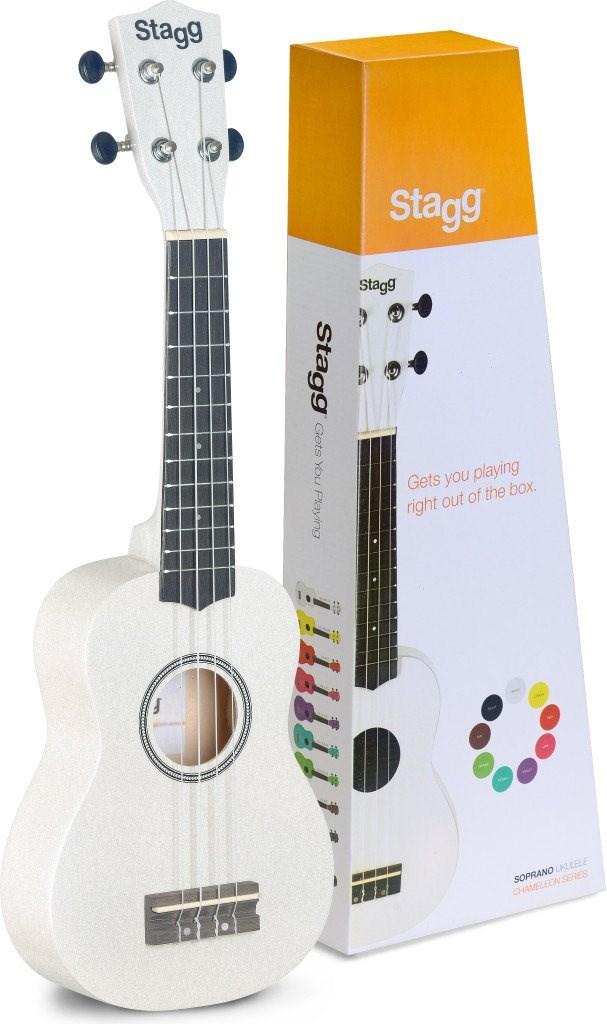 Stagg US-WHITE sopranukulele - hvid