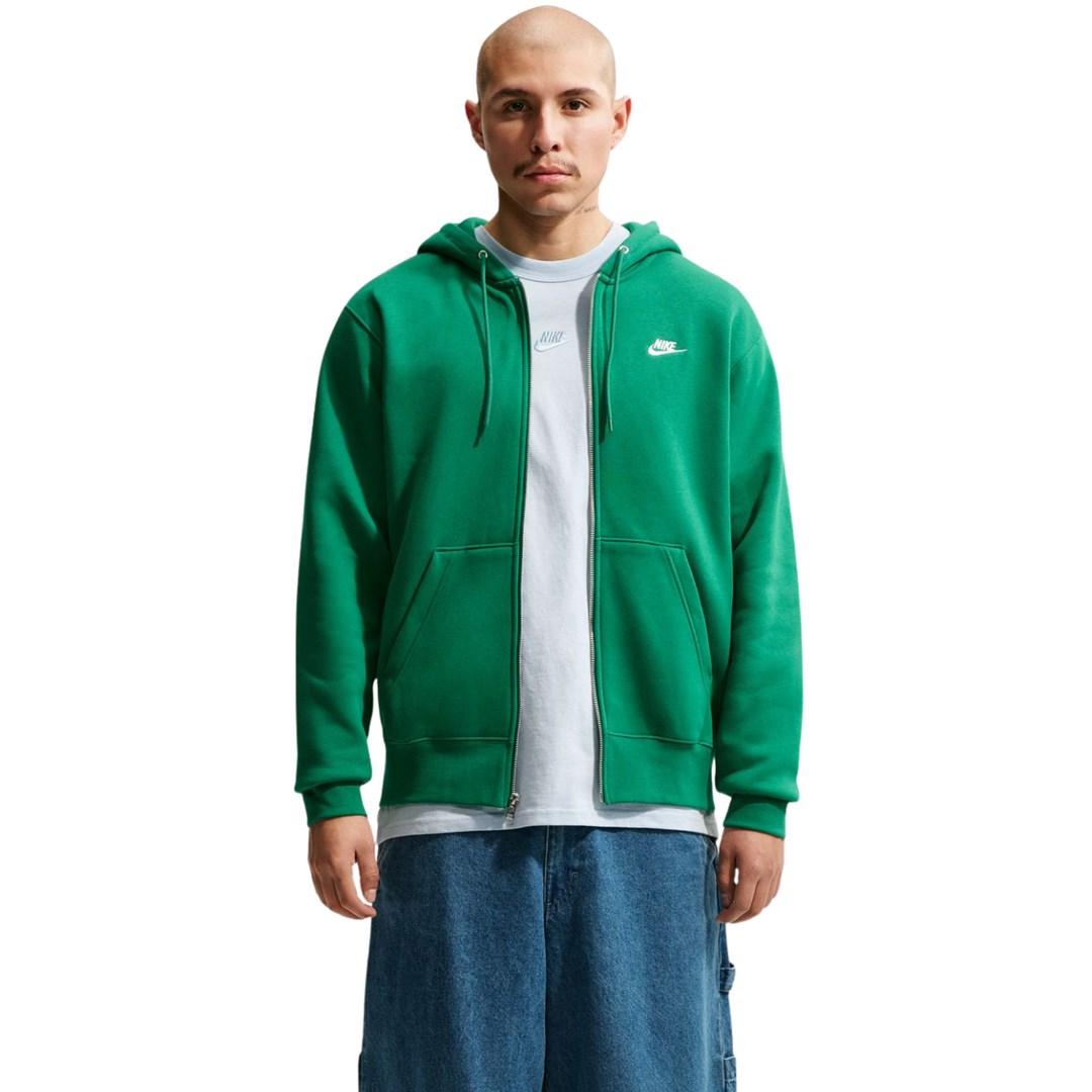 Nike Club BB FZ hoodie til mænd grøn str. M