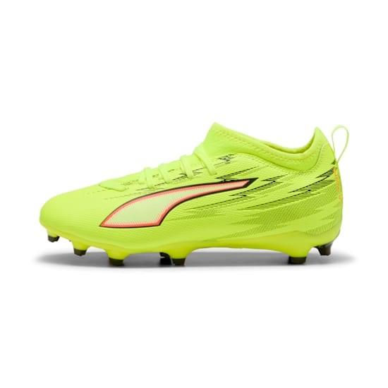 PUMA Ultra 6 Match FG/AG Jr fodboldstøvler til børn str. 38 - grøn