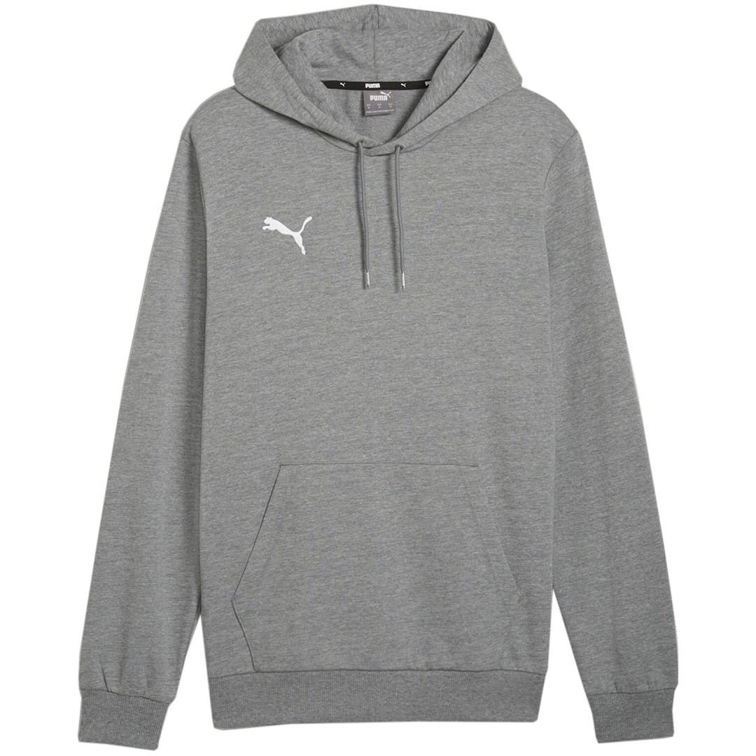 PUMA teamGOAL Casuals hoodie i grå