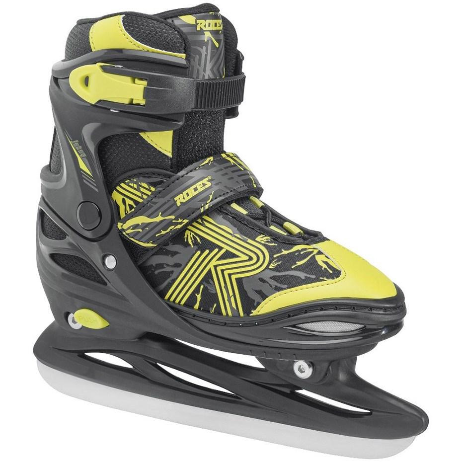 Roces Jokey Ice 3.0 Boy isskøjter str. 30-33 - sort/lime