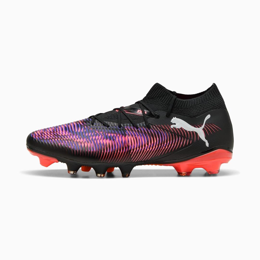PUMA Future 8 Match FG/AG fodboldstøvler unisex - sort/multifarvet str. 42