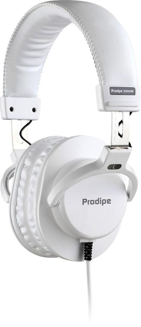 Prodipe 3000W professionelle studiehovedtelefoner - hvid