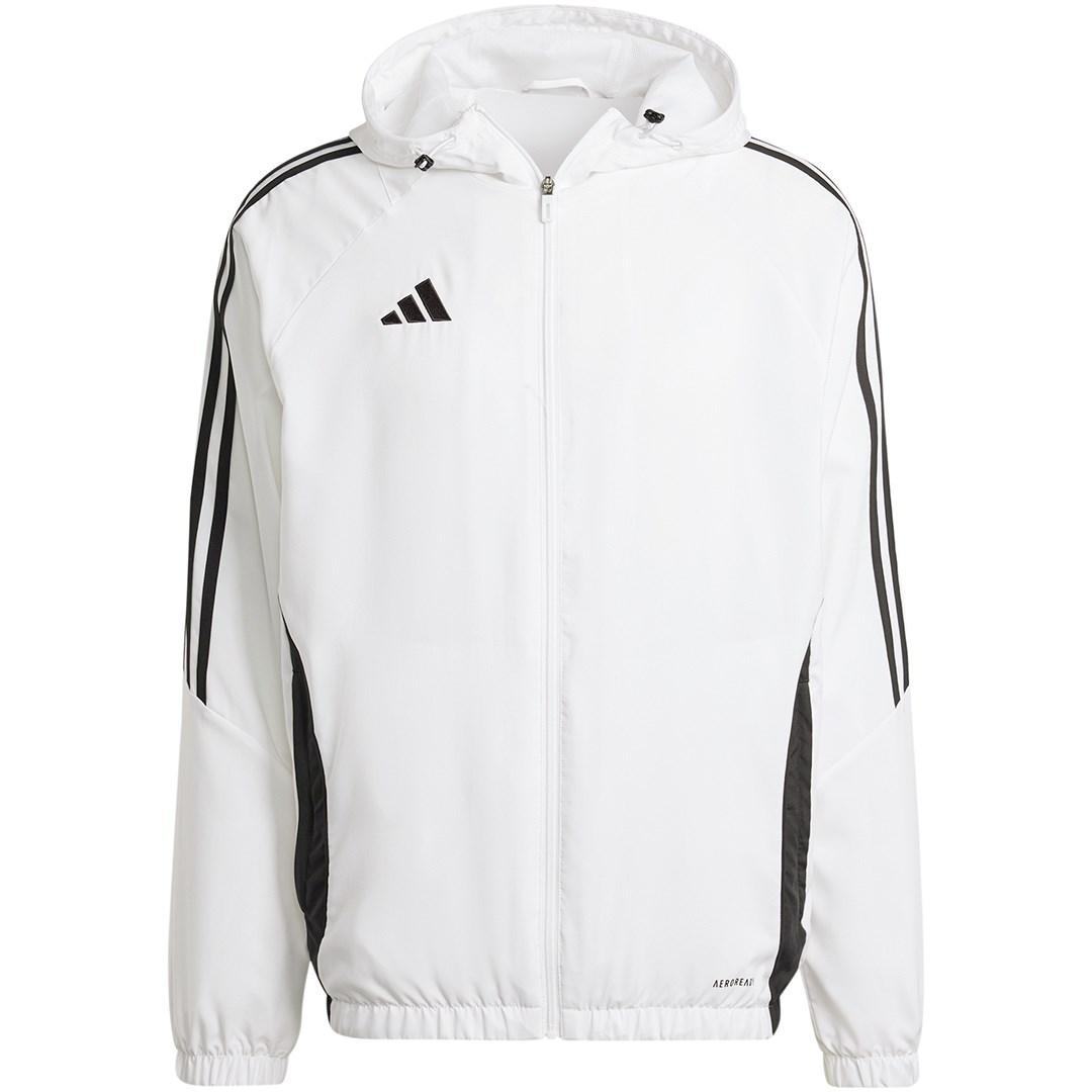 adidas Tiro 24 herrejakke hvid str. S