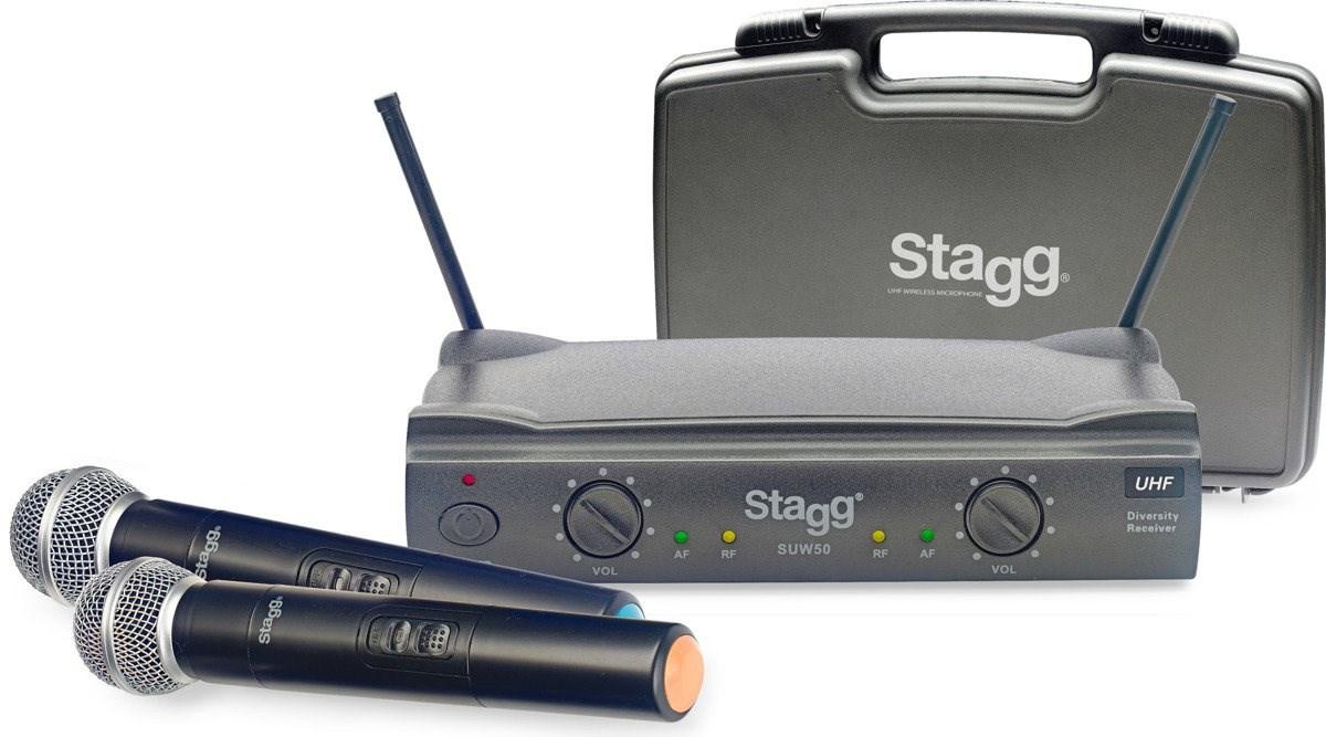 Stagg SUW 50 MM EG EU trådløst UHF mikrofonsystem