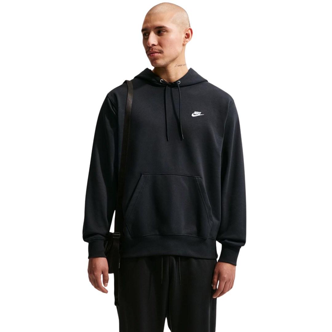 Nike Club FT PO Hoodie til herre sort 2XL