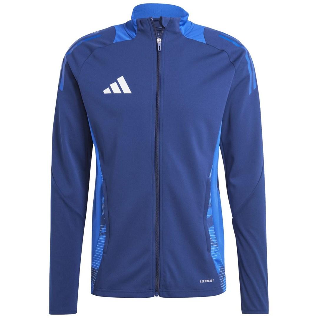 adidas Tiro 24 Competition herre sweatshirt med lynlås - blå